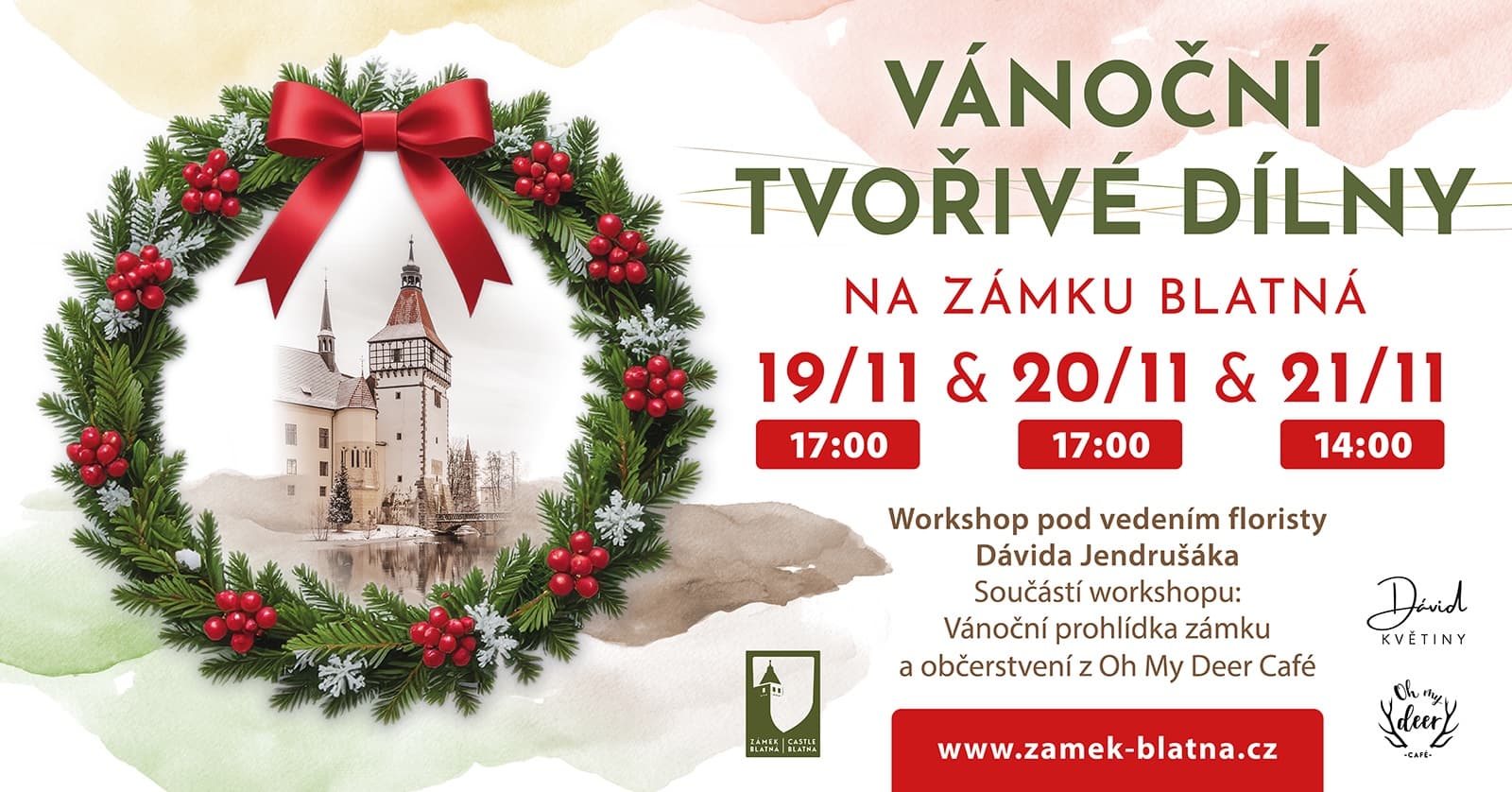 Vánoční workshop: Tvorba adventního věnce 2026