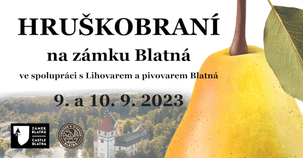 Hruškobraní na zámku Blatná