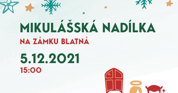 Mikulášská nadílka na zámku Blatná