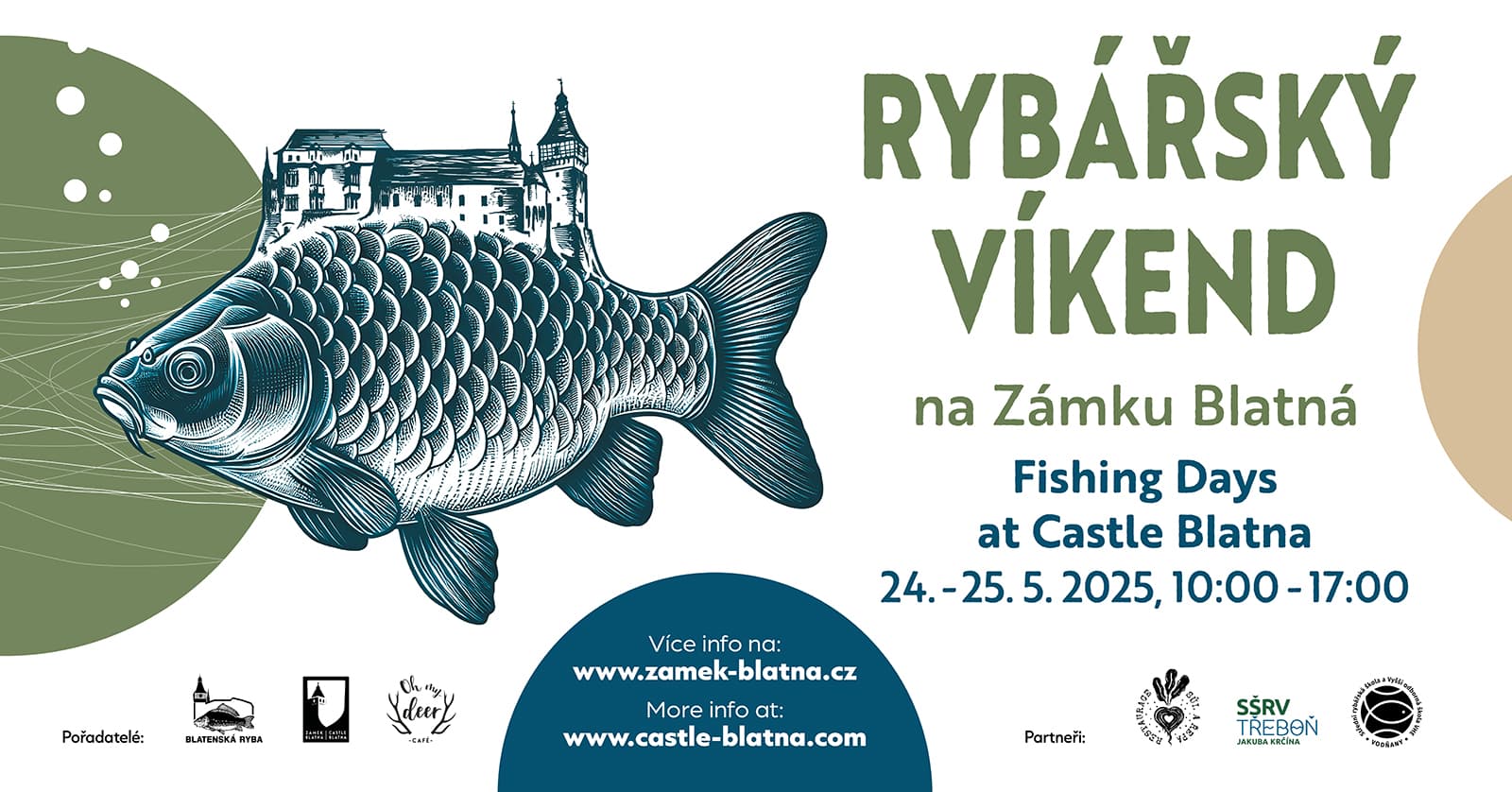 Rybářský víkend na zámku Blatná