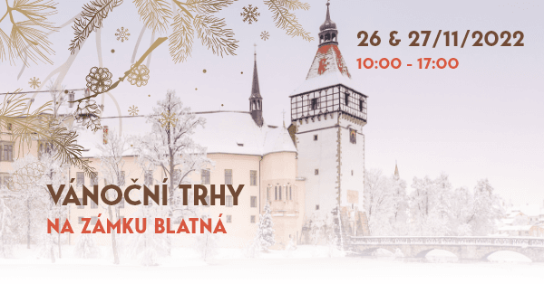 Vánoční trhy na zámku Blatná