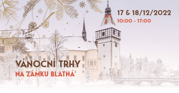 Vánoční trhy na zámku Blatná