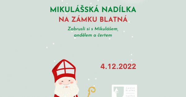 Mikulášská nadílka na zámku Blatná
