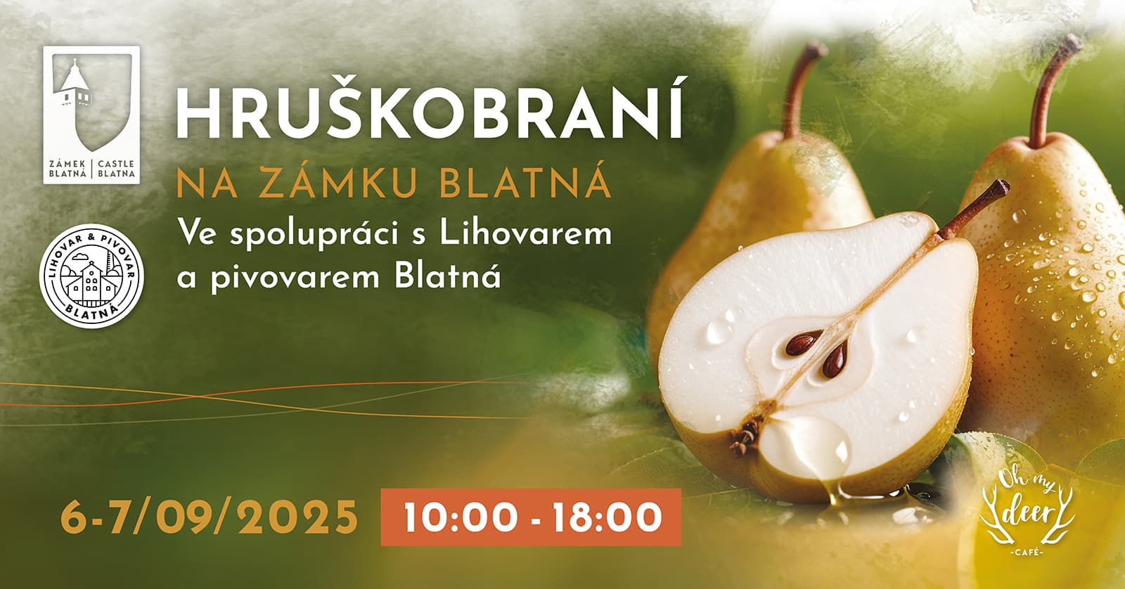 Hruškobraní na Zámku Blatná