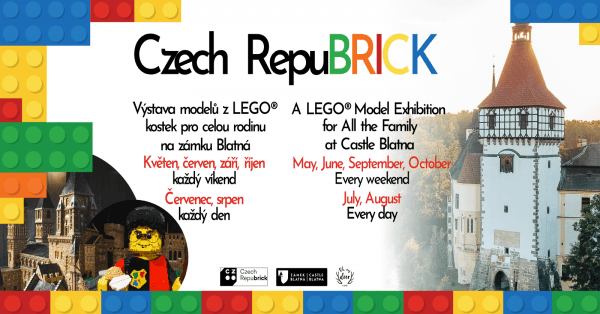 Czech Repubrick - výstava LEGO®️ modelů pro celou rodinu