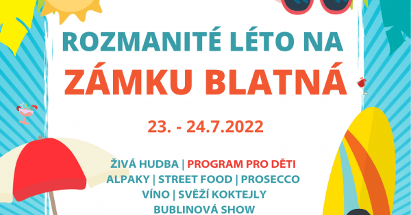 Rozmanité léto na zámku Blatná
