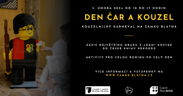 Den čar a kouzel: Kouzelnický karneval na zámku Blatná