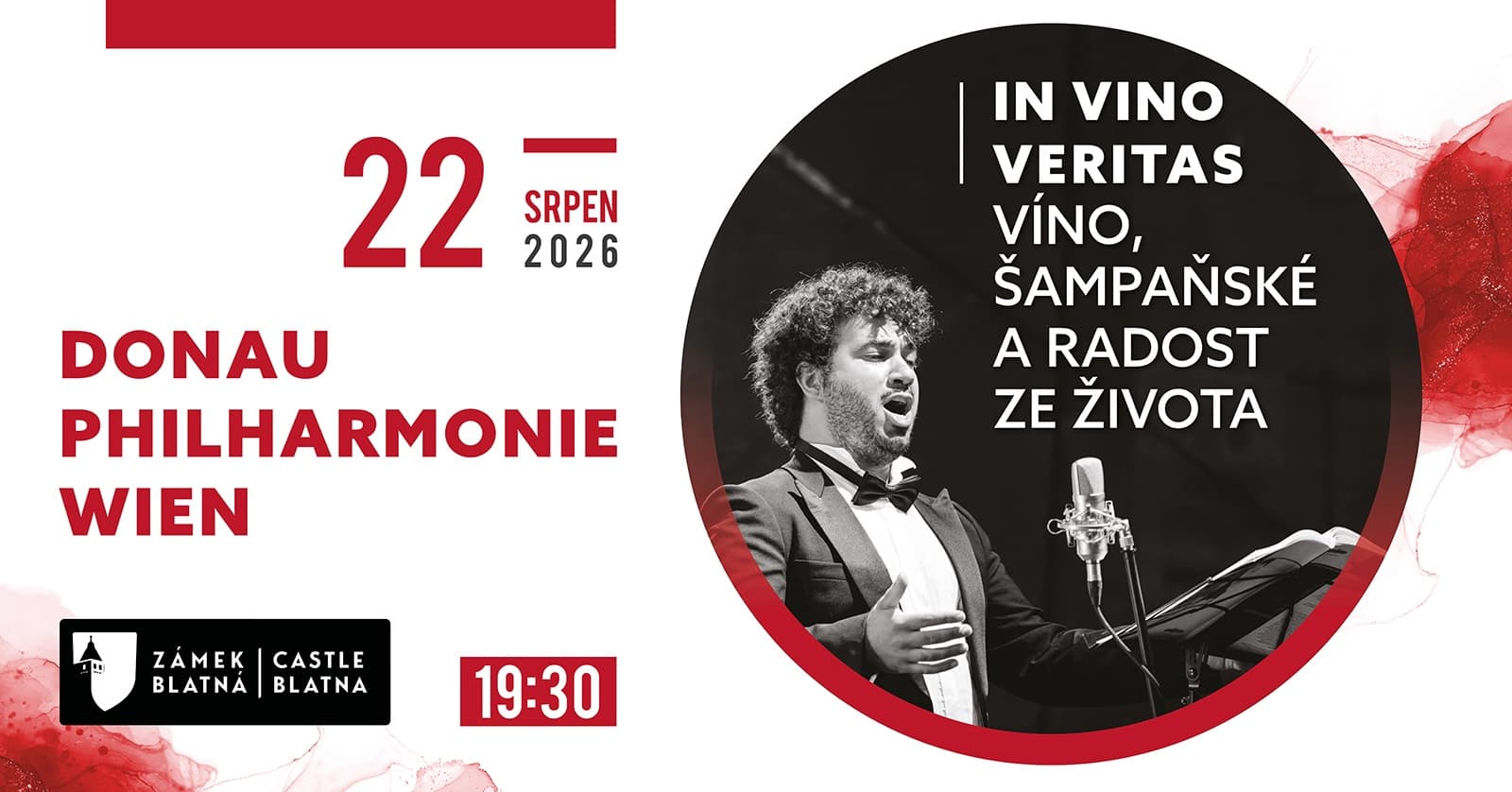Donau Philharmonie Wien na Zámku Blatná: In Vino Veritas