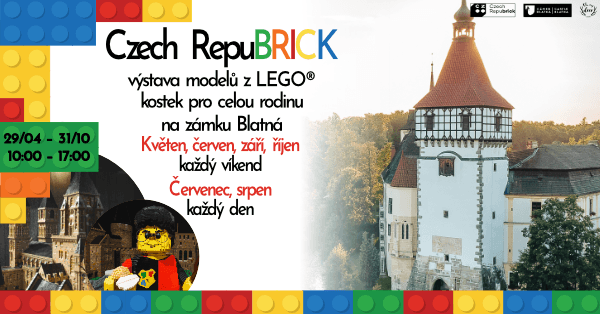 Czech Repubrick - výstava Lego®️ modelů pro celou rodinu