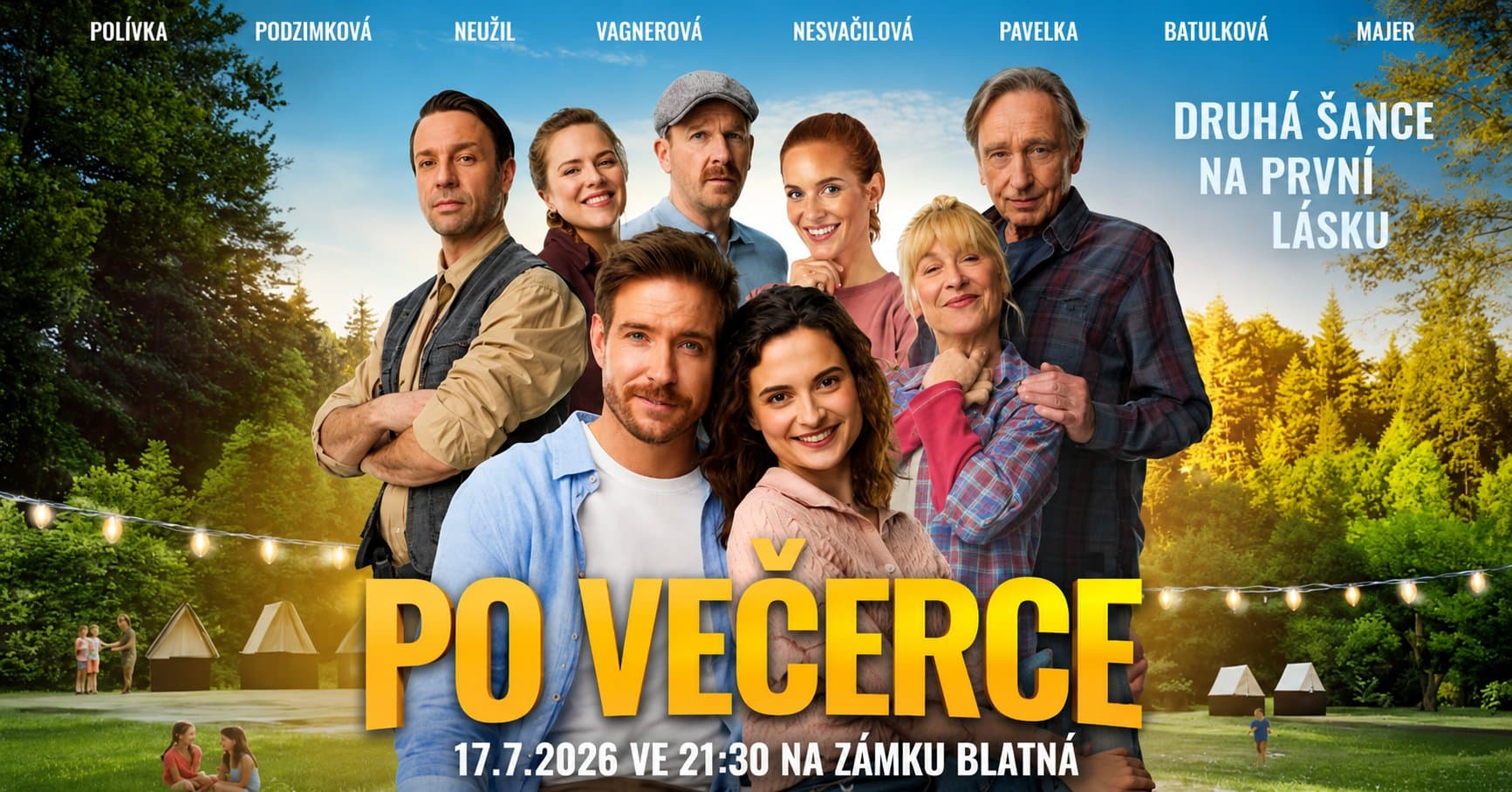 Po večerce – Letní kino na Zámku Blatná