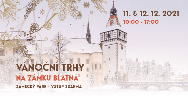 Vánoční trhy na zámku Blatná