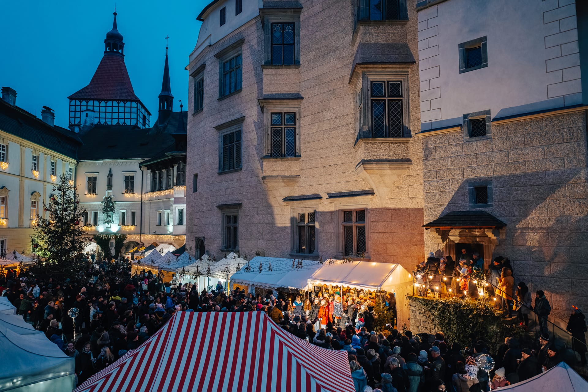 Vánoční trhy na zámku