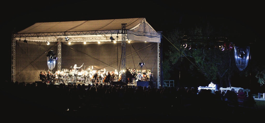 Koncert v parku